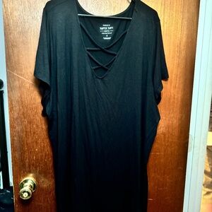 Torrid Black Super Soft Knit Shirt Size 5